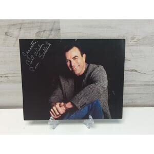 Tom Selleck Signed 8x10 Photo Autographed Best Wishes Jeanette‎
